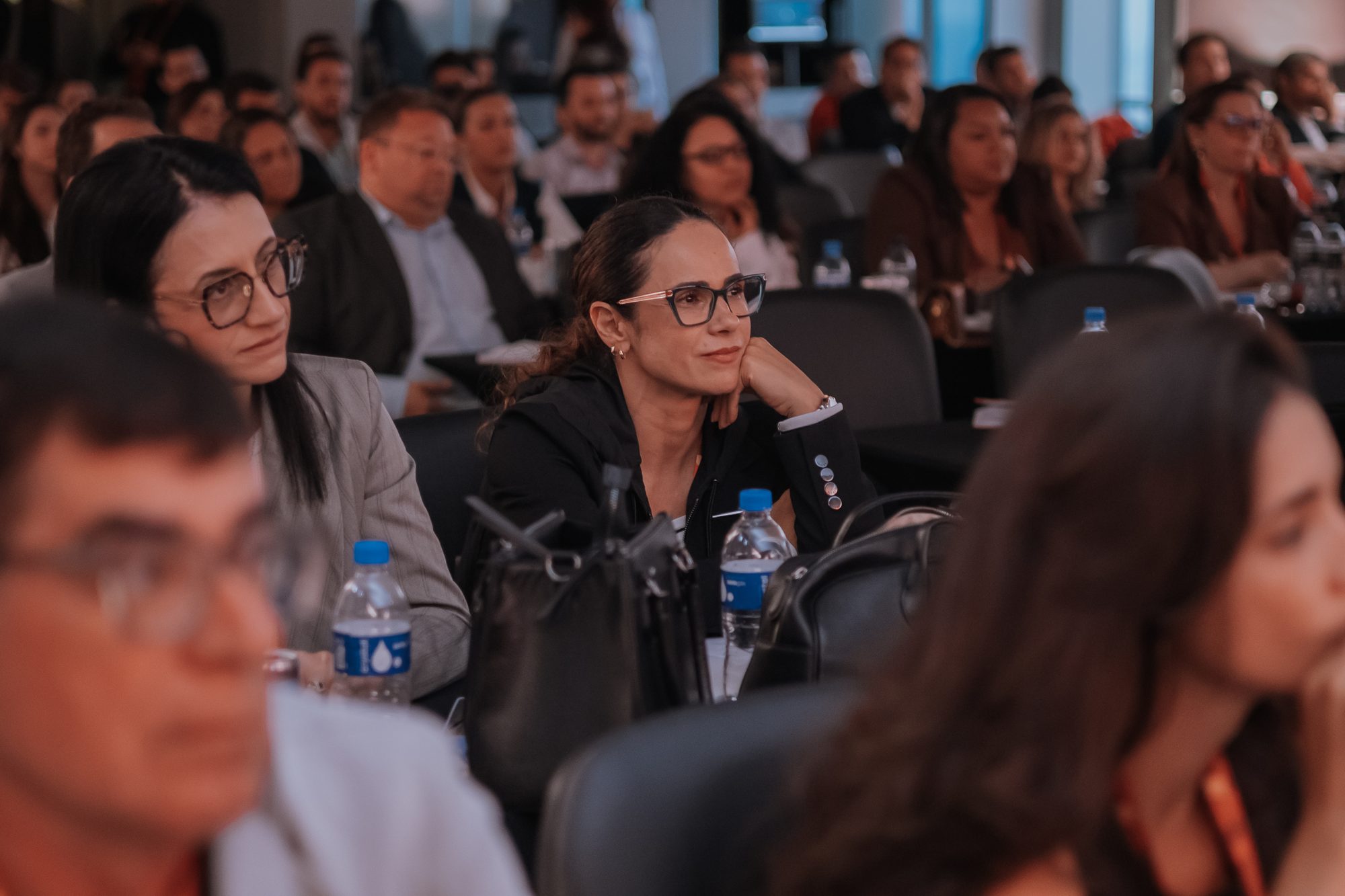 Empresários engajados na plateia do SPUR Legacy